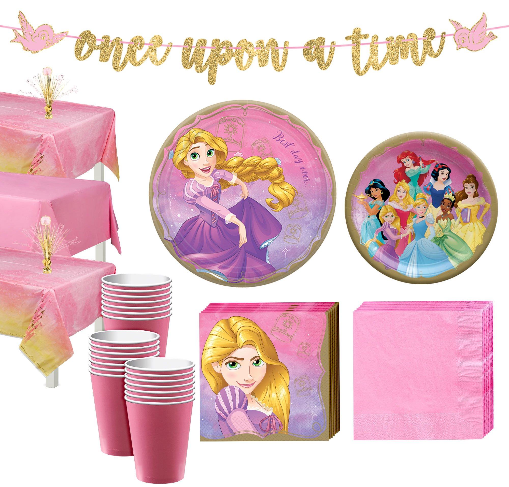 Disney Princess Rapunzel Tableware Kit for 24 Guests Party City